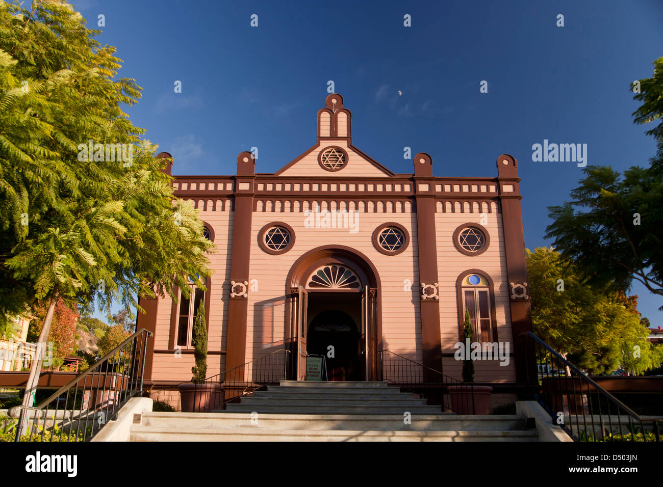 Temple Beth Israel, Heritage Park, San Diego, Kalifornien, Vereinigte Staaten von Amerika, USA Stockfoto