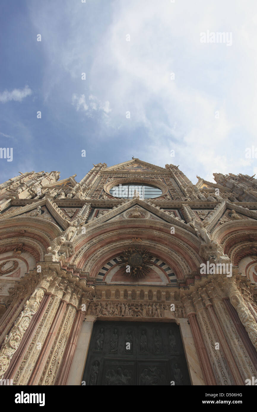 Dom in Siena, Italien Stockfoto