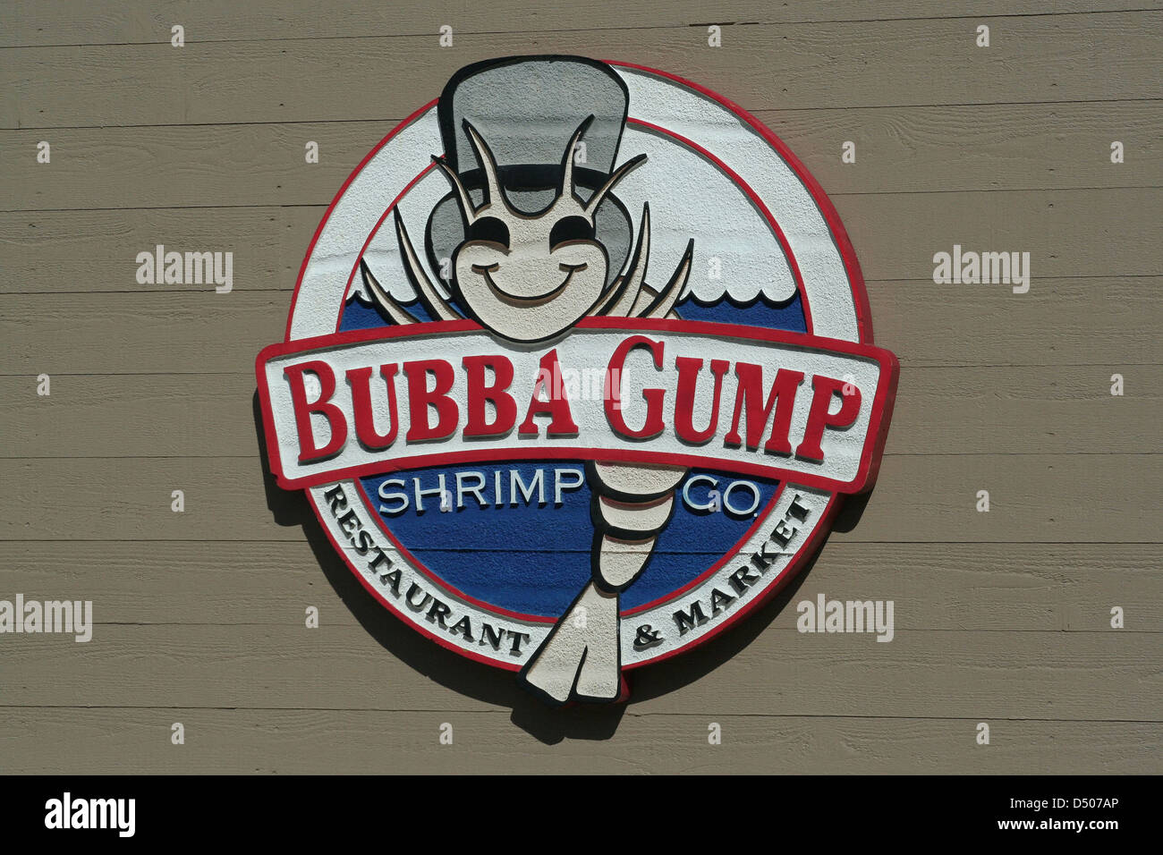 Bubba Gump Shrimp Co. Stockfoto