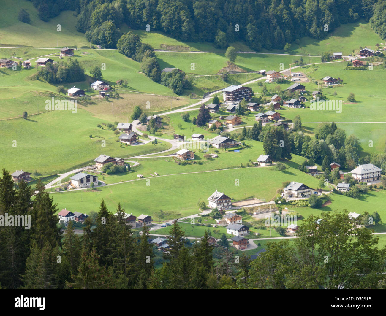 Val Arly, Savoie, Frankreich Stockfoto