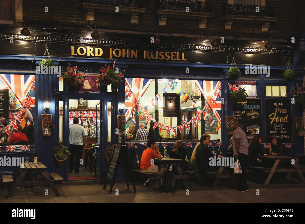 Pub in London, England Stockfoto