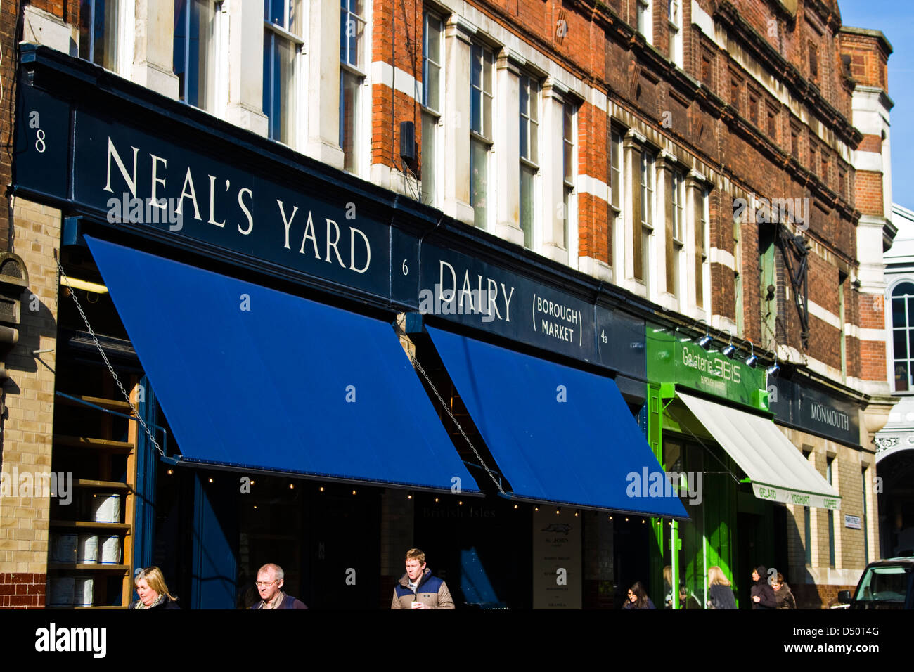 Neals Yard dairy Stockfoto
