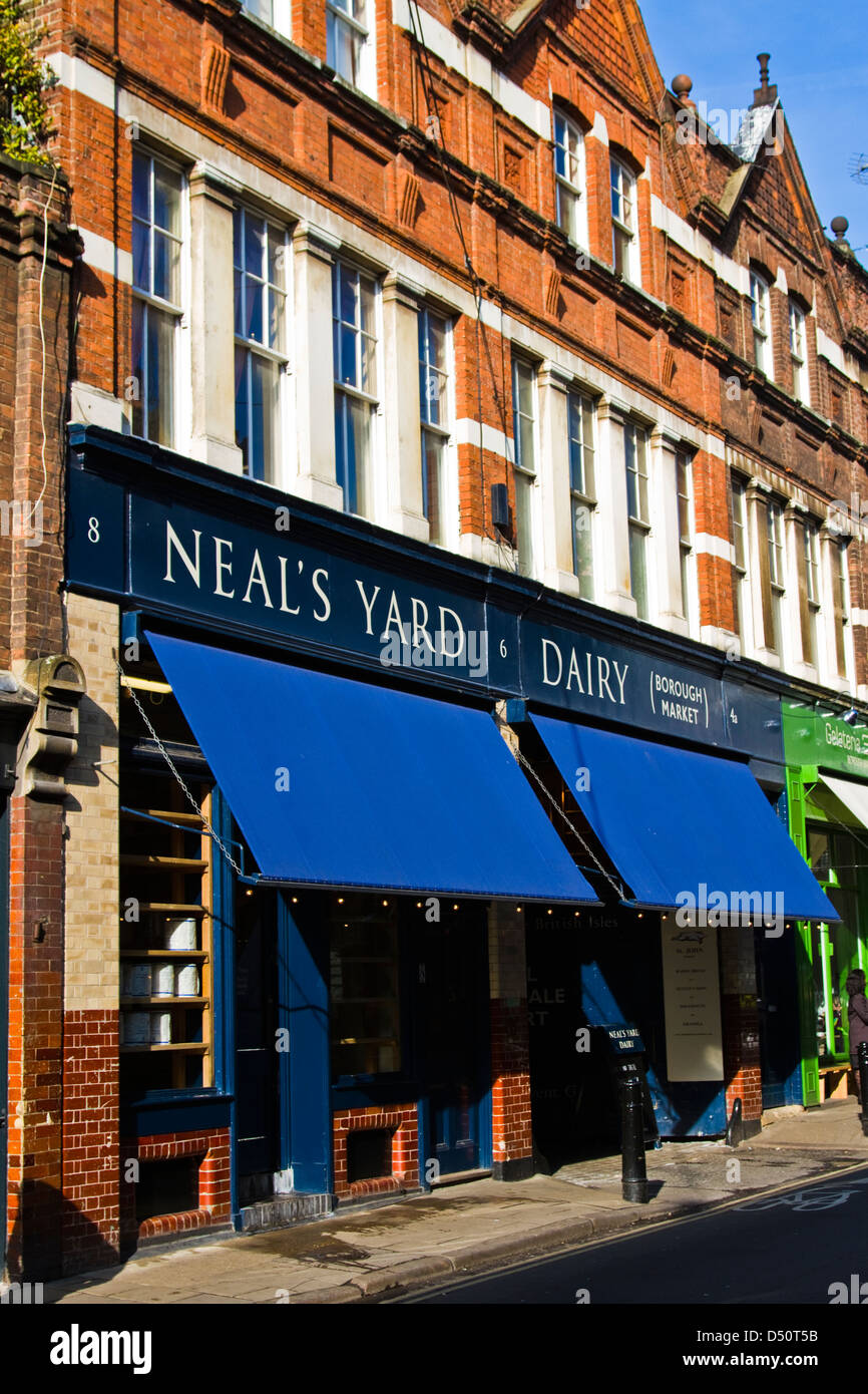 Neals Yard dairy Stockfoto