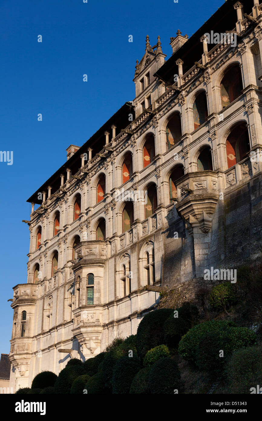 Schloss von Blois, Loir et Cher, Frankreich Stockfoto