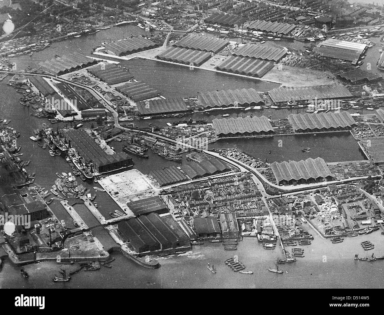 Surrey kommerziellen Docks Stockfoto
