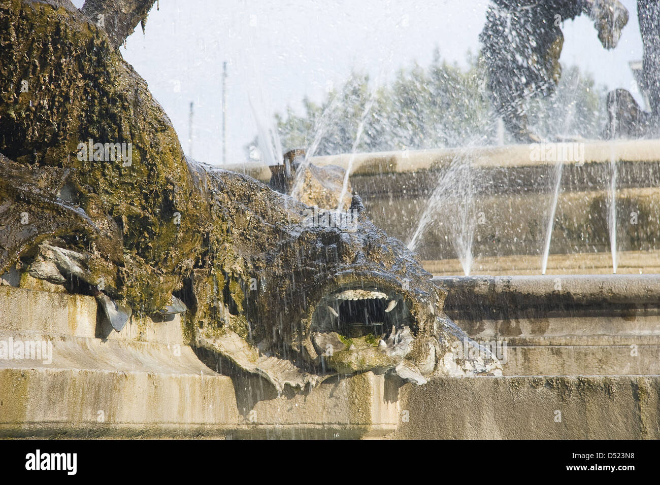 Brunnen Stockfoto