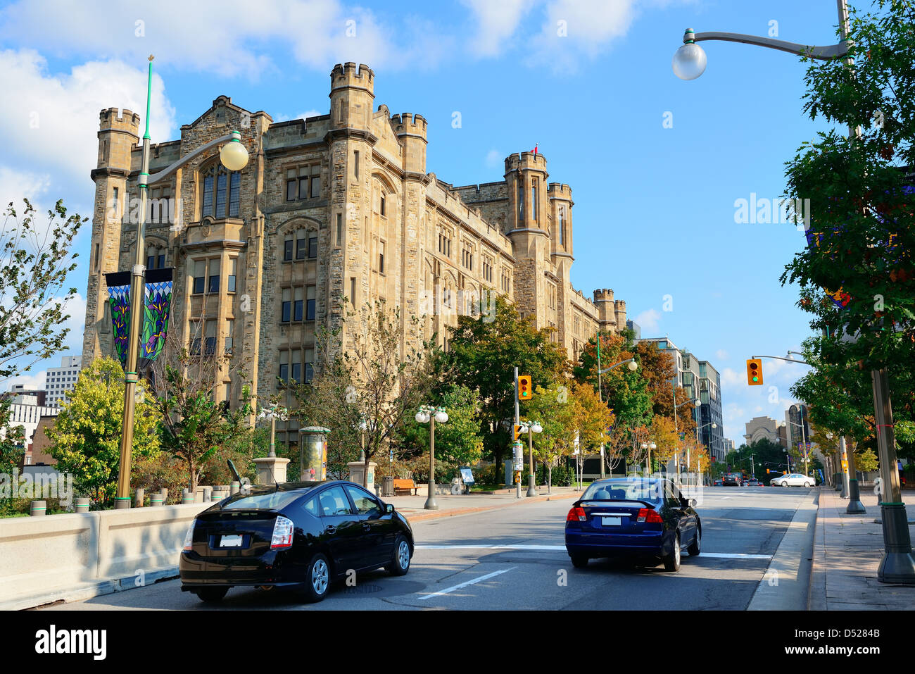 Ottawa Stadt Straßenansicht Stockfoto