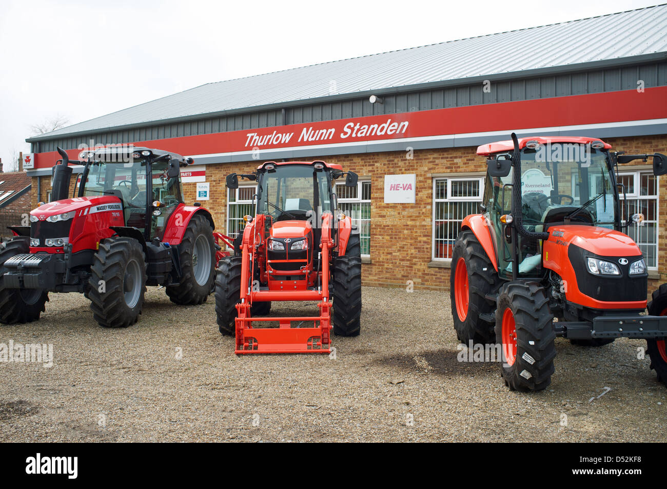 Thurlow Nunn Standen, landwirtschaftliche Lieferant, Melton, Suffolk, UK. Stockfoto