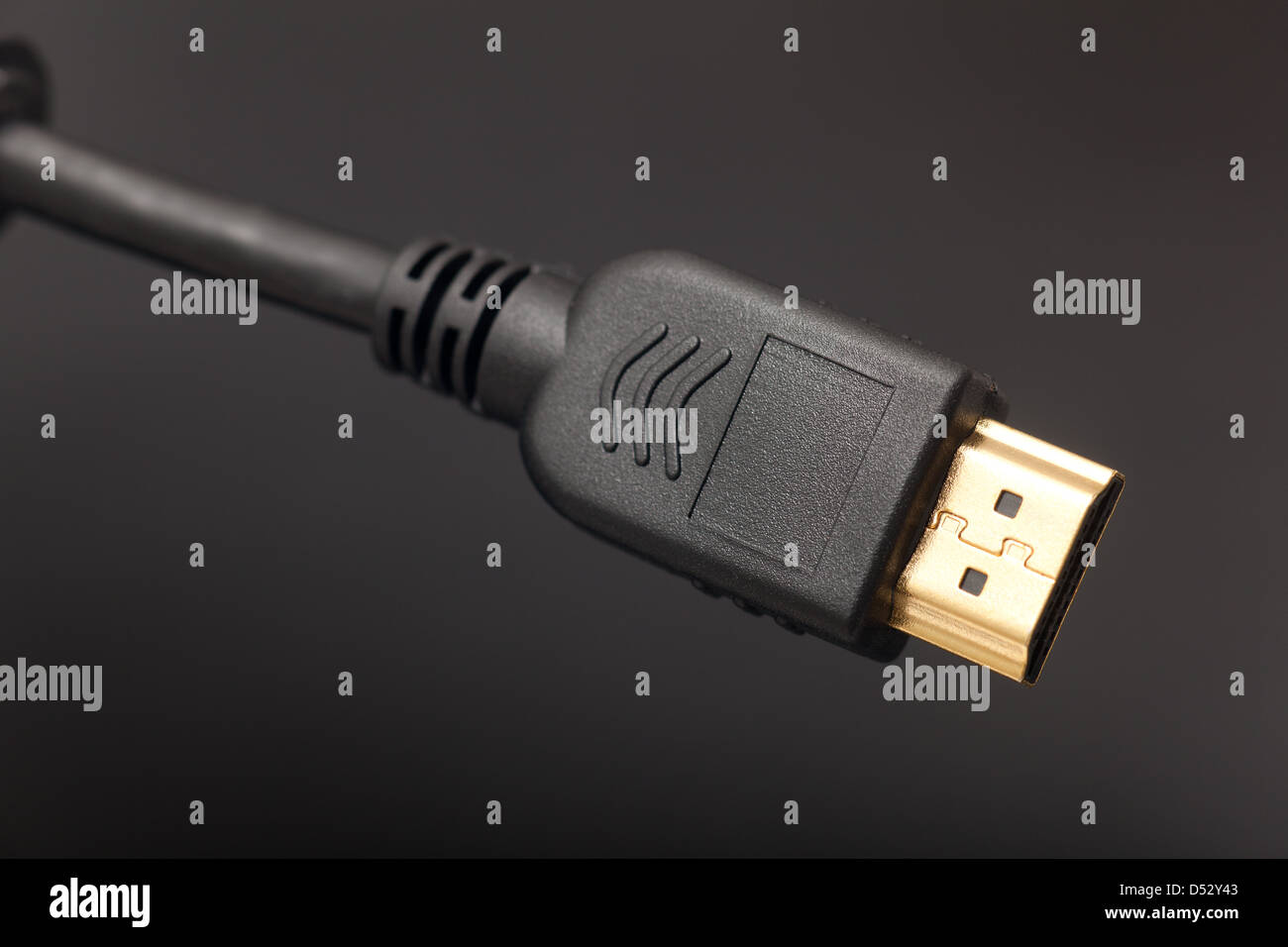 HDMI-Stecker Stockfoto