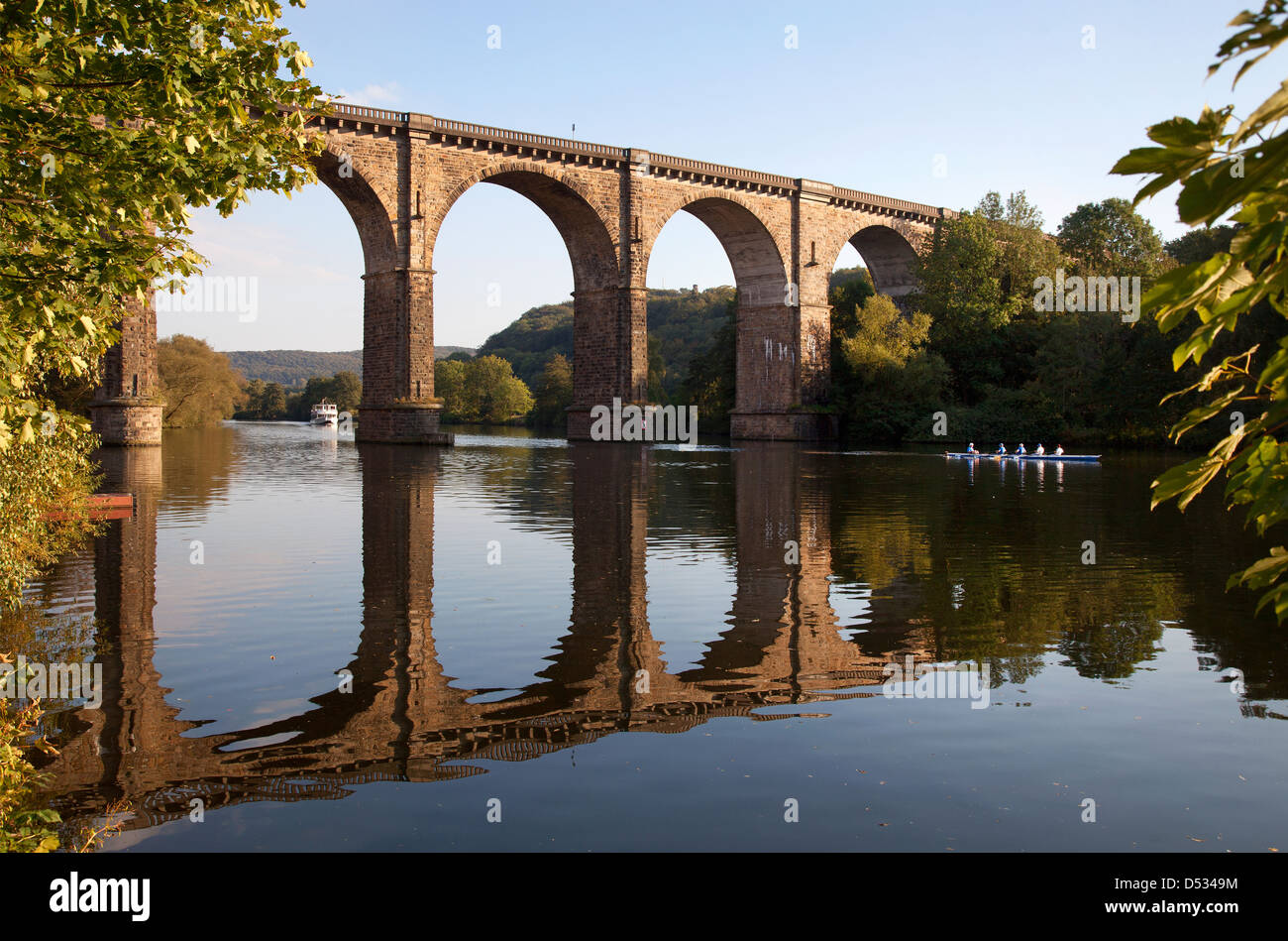 Herdecke, Deutschland, Ruhr-Viadukt Herdecke Stockfoto