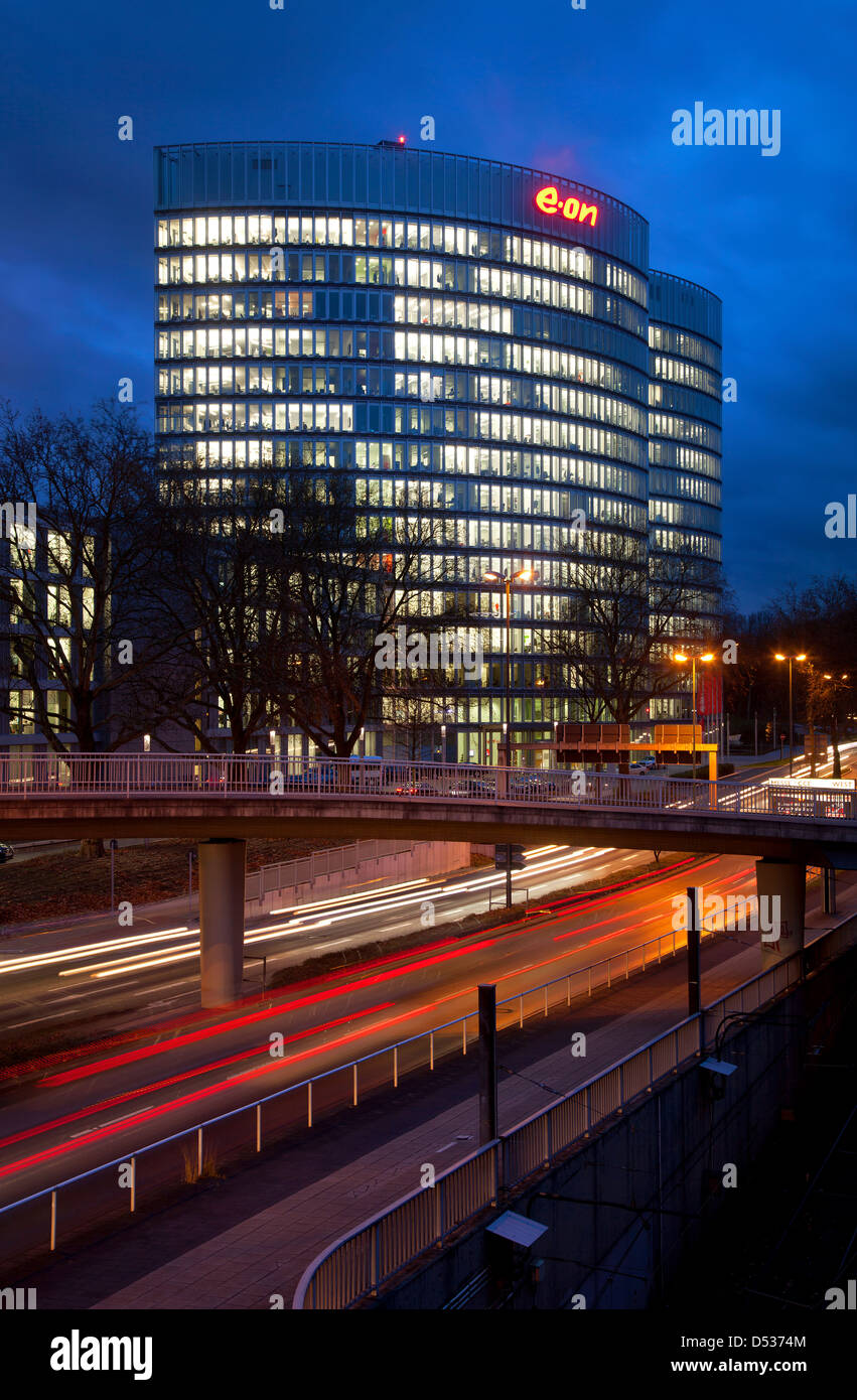 Essen, Deutschland, EON-Ruhrgas-zentrale Stockfoto