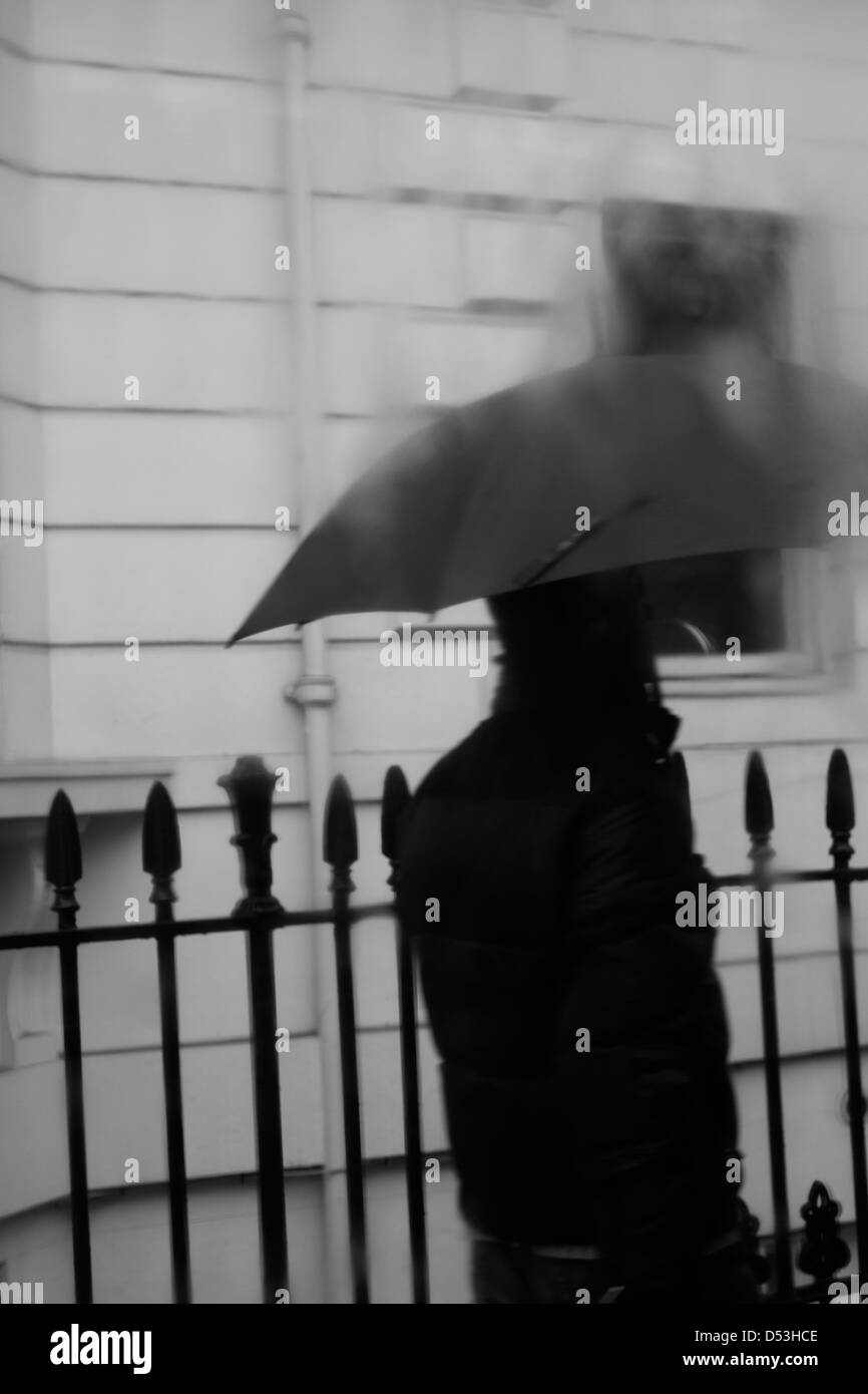 Rainy Day in London Stockfoto