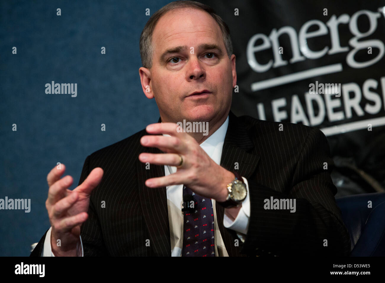 Nick Akins, Präsident und CEO von American Electric Power. Stockfoto