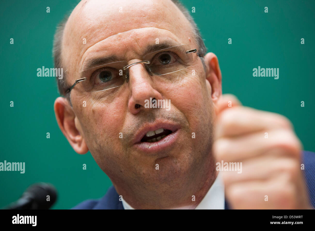 John Surma, Chairman und CEO von United States Steel Corporation. Stockfoto