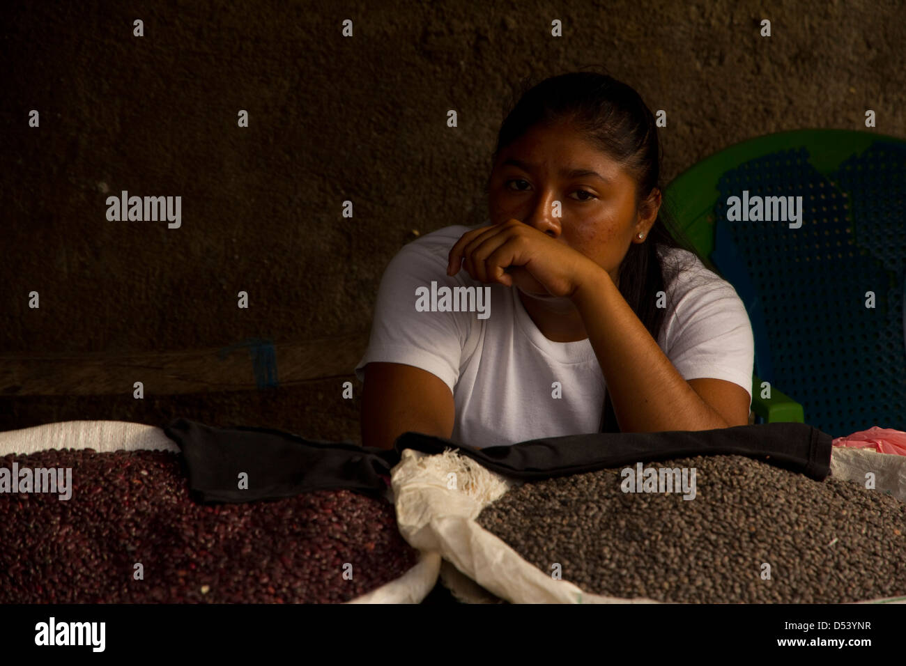 Anbieter am Markt Rivas, Nicaragua Stockfoto