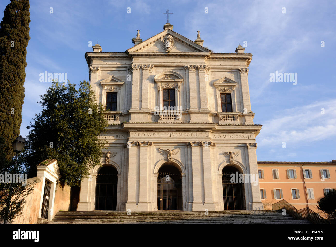 Italien, Rom, Kirche San Gregorio al Celio Stockfoto