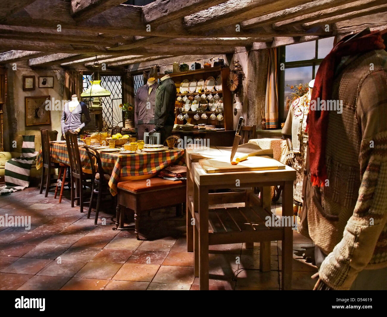 Das Making of Harry Potter zurück viel Tour bei Warner Brothers Studio UK. Stockfoto