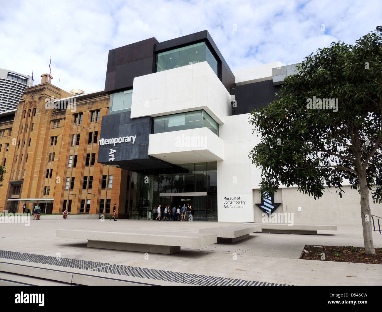 SYDNEY, Australien. Museum für zeitgenössische Kunst bei 140 George Street. Foto Tony Gale Stockfoto