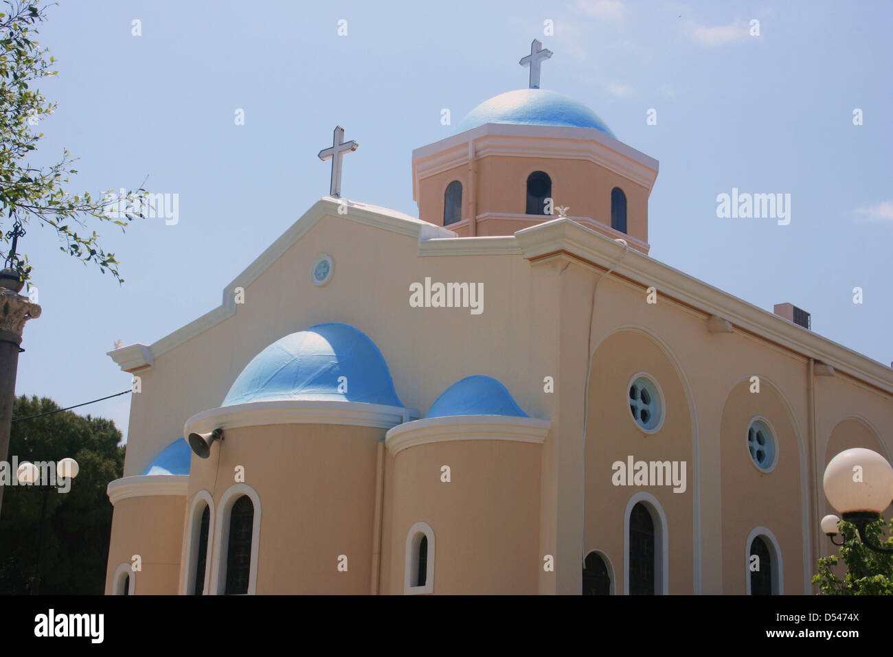 Die Kirche Agia Paraskevi auf Kos Island, Kos Stockfoto