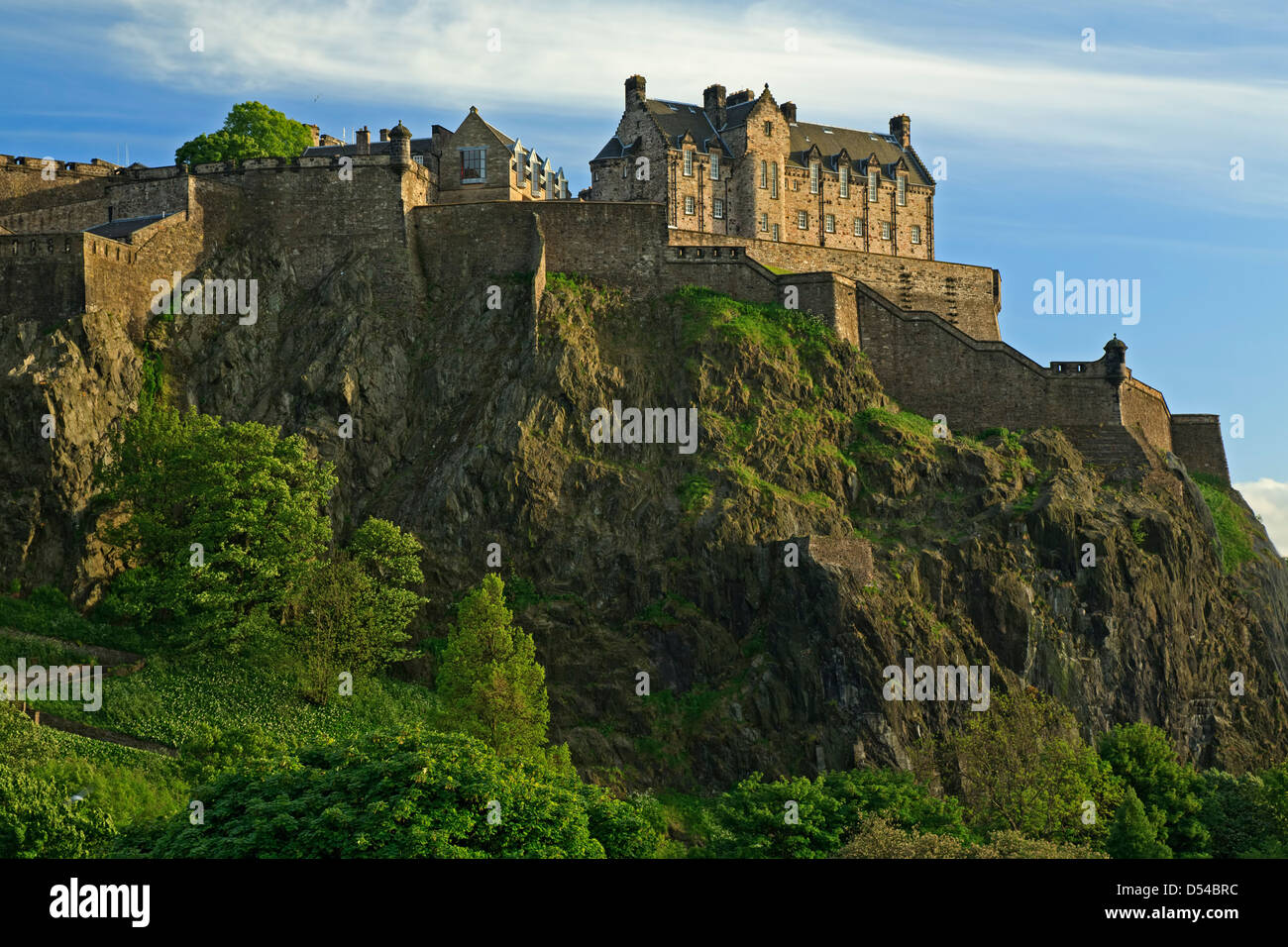 Edinburgh Castle, Schottland, Vereinigtes Königreich Stockfoto