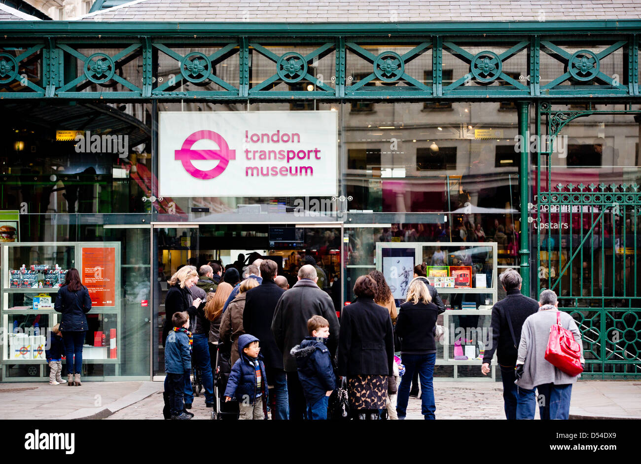 London Transport Museum, London, Vereinigtes Königreich Stockfoto