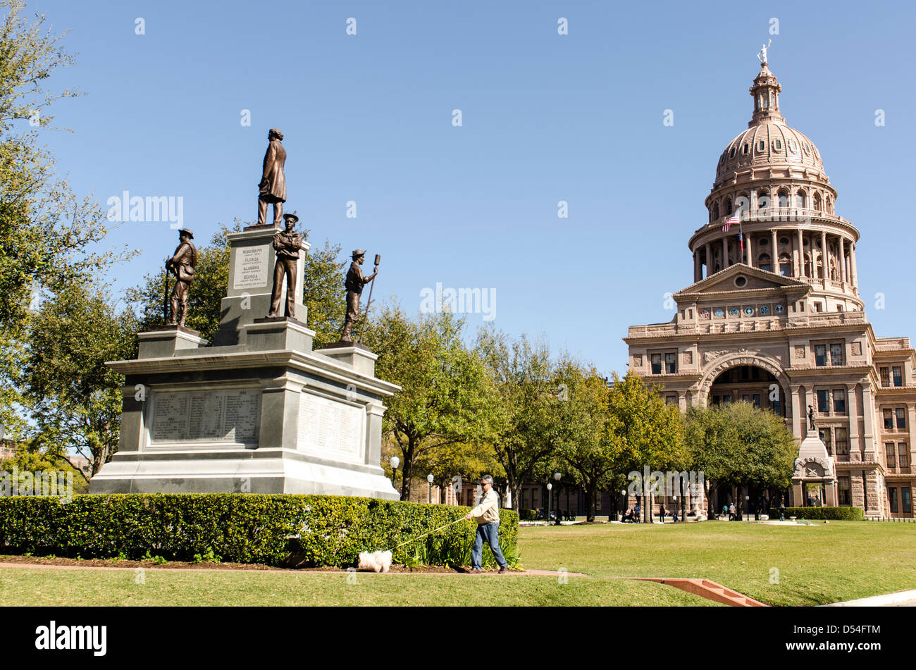 Kapitol Austin Texas Vereinigte Staaten von Amerika Stockfoto