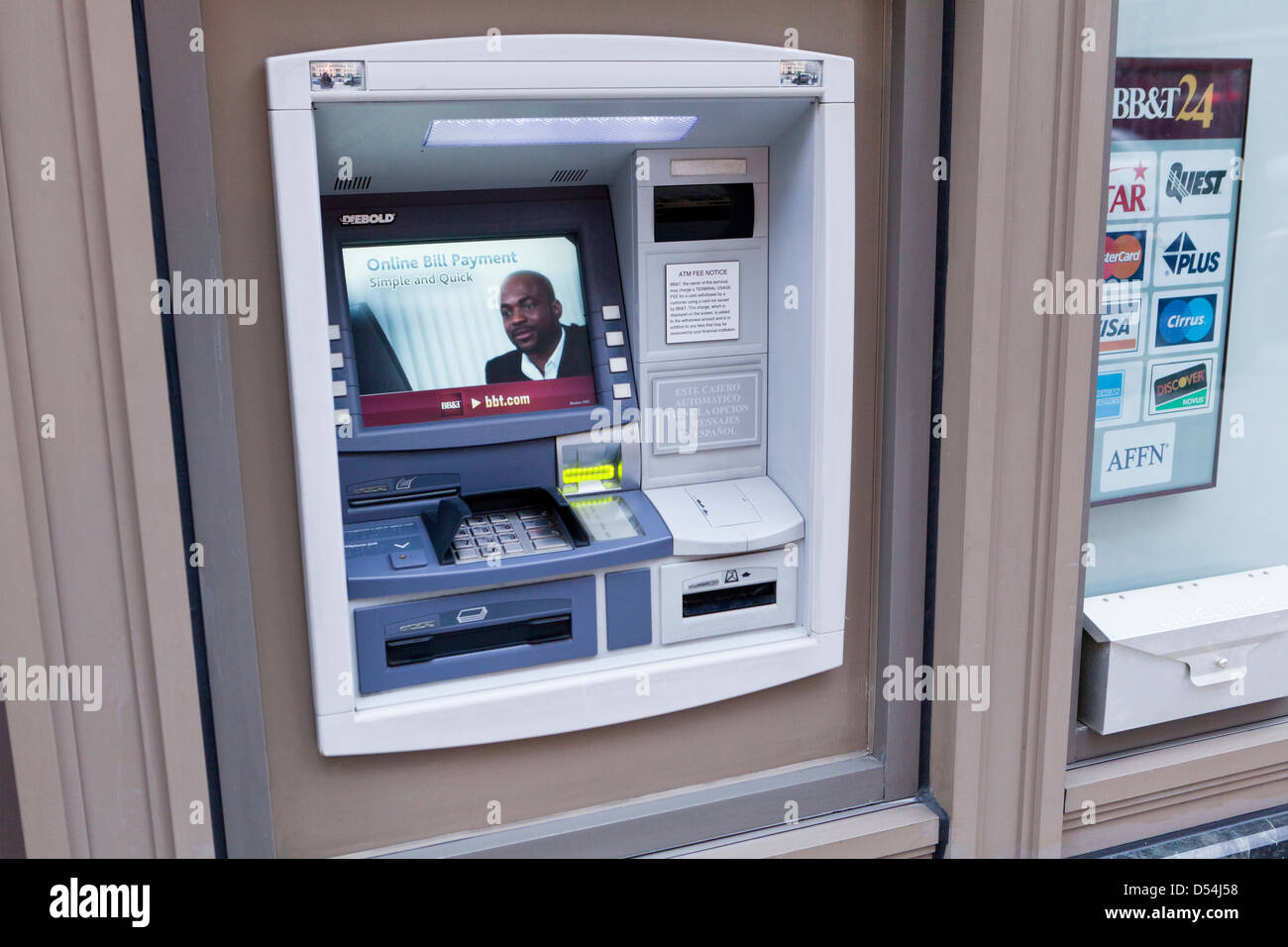 ATM Stockfoto