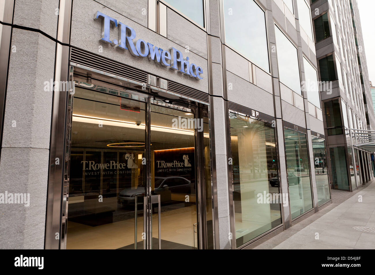 T Rowe Preis Gebäude vorn - USA Stockfoto