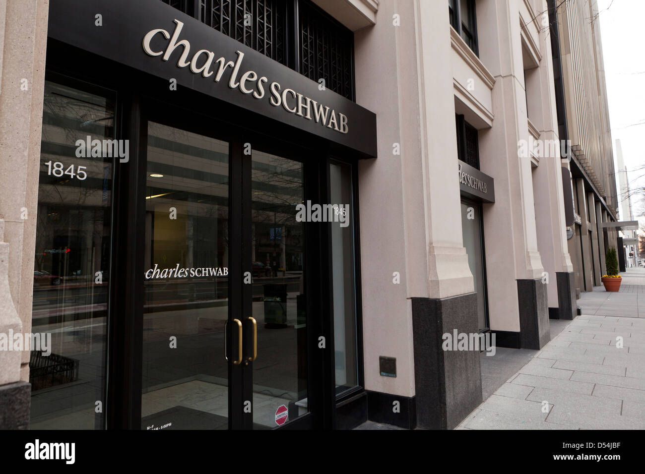 Charles Schwab Gebäude - Washington, DC USA Stockfoto