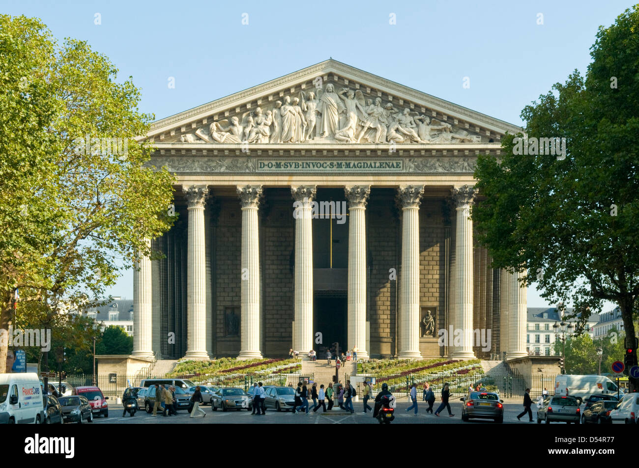 Kirche Sainte Marie Madeleine, Paris, Frankreich Stockfoto