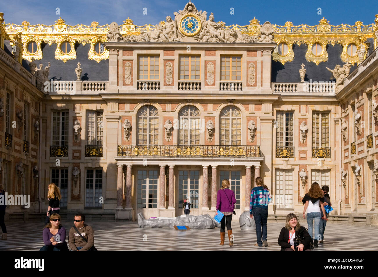 Palais de Versailles, Paris, Frankreich Stockfoto