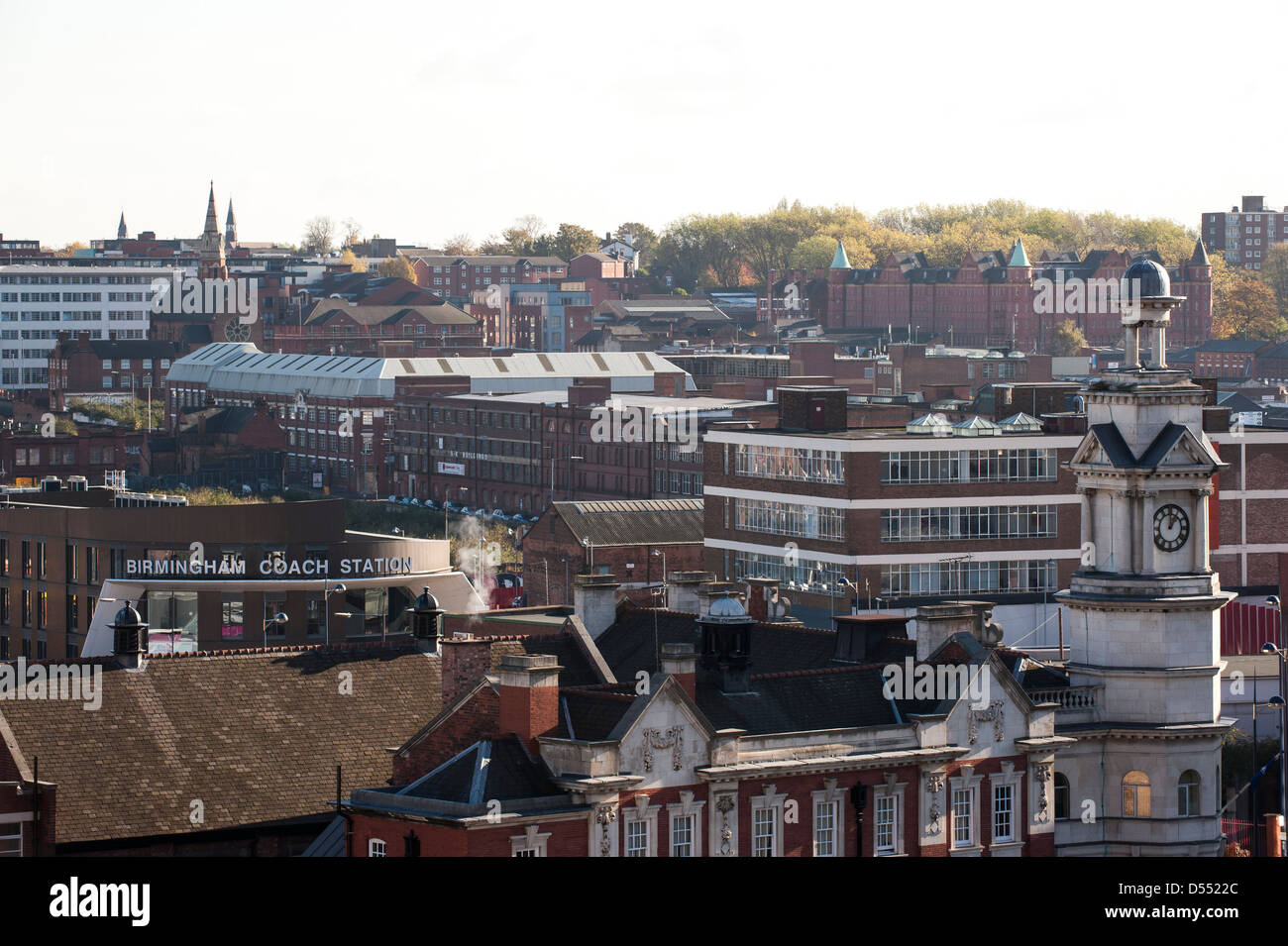 Stadtzentrum von Birmingham, UK Stockfoto