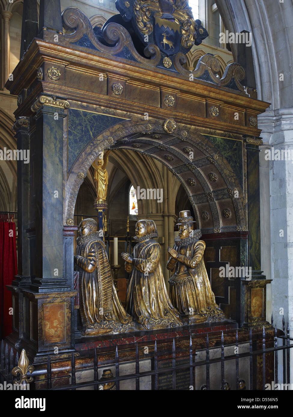 Southwark Cathedral bescheidenen Denkmal Stockfoto