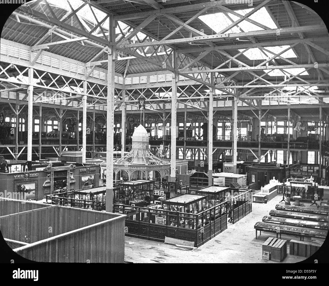 Weltausstellung: anthropologische Building, Chicago, Vereinigte Staaten, 1893. Stockfoto