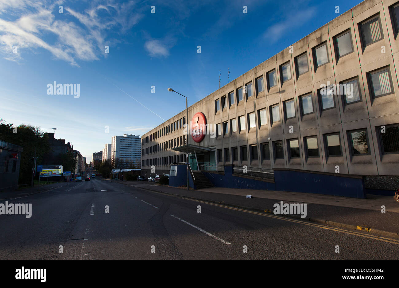 Die Tennent Wellpark Brauerei, Duke Street, Glasgow. Stockfoto