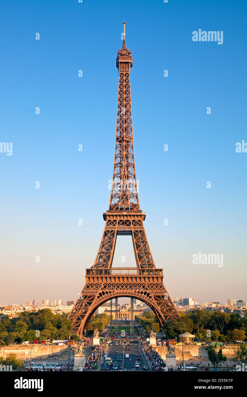 Eiffelturm Paris Stockfoto