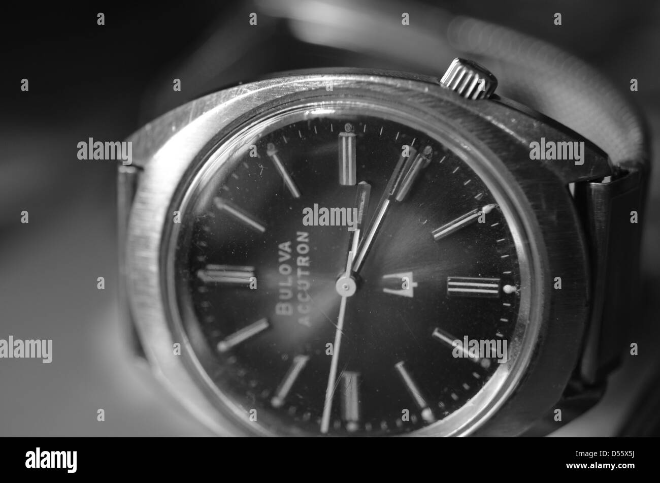 Bulova Accutron Armbanduhr Stockfoto