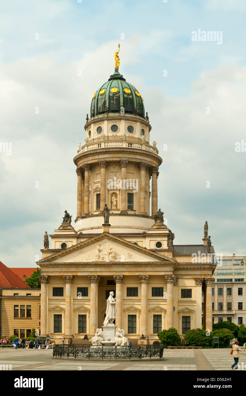 Französischer Dom, Gendarmenmarkt, Berlin, Deutschland Stockfoto