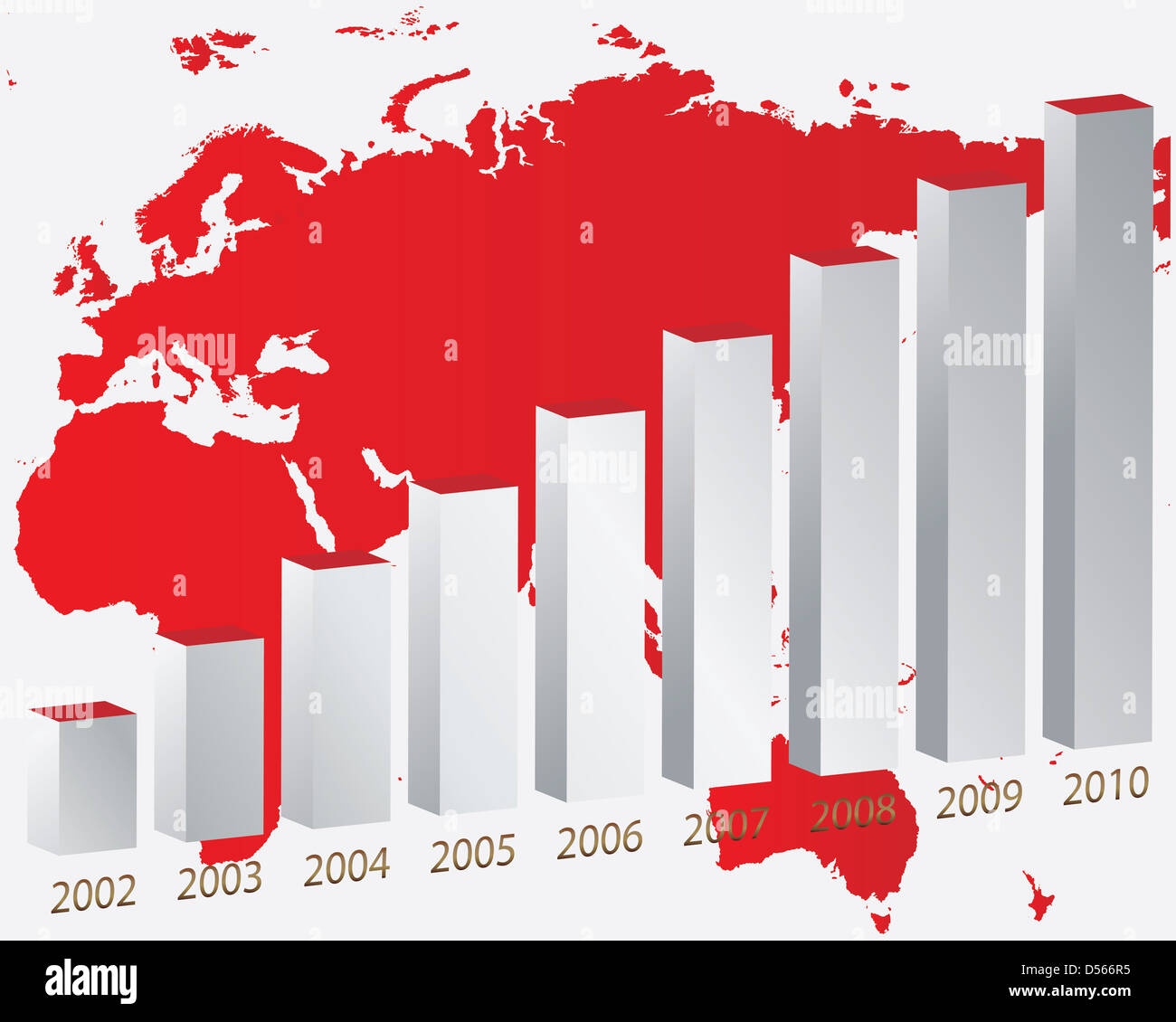 Farbe-Grafik Design und Business-Konzept Stockfoto