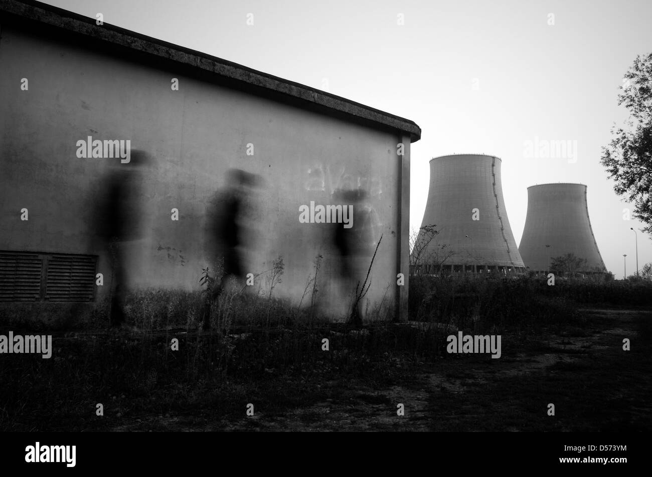 Atomkraftwerk Stockfoto