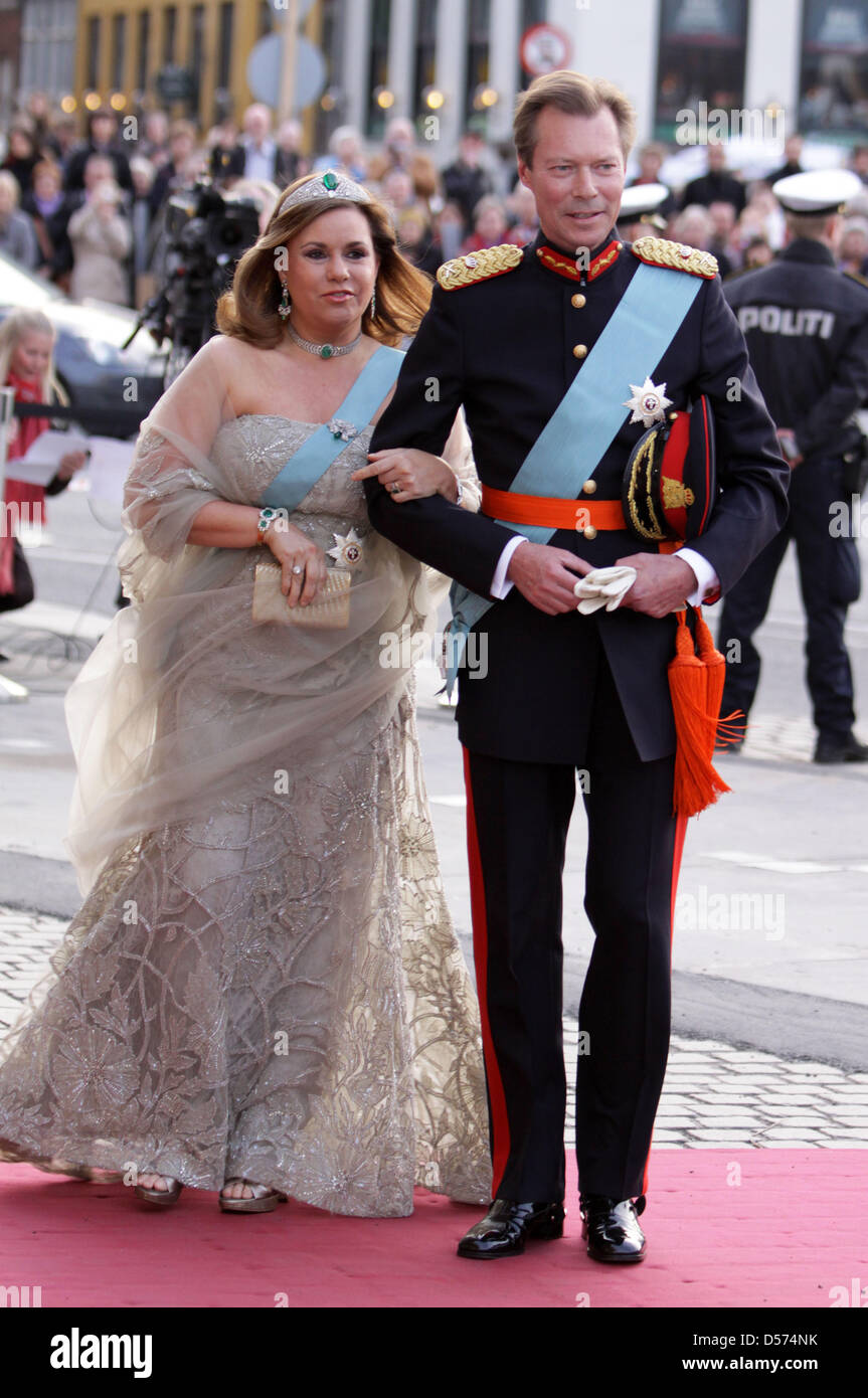 Großherzogin Maria Teresa und Großherzog Henri von Luxemburg besuchen