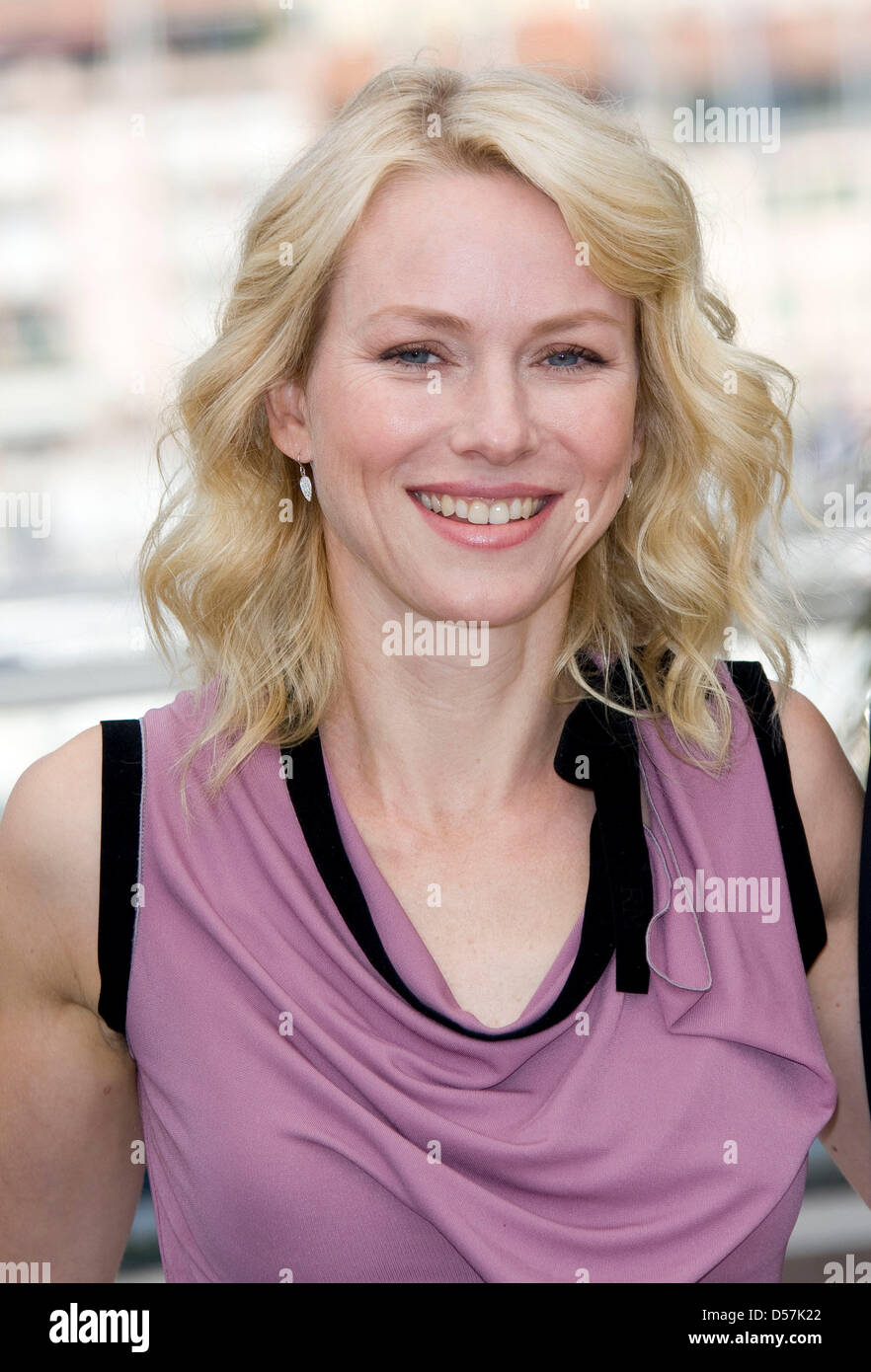 Britische Schauspielerin Naomi Watts besucht das Foto-Shooting für den Film "Fair Game" bei den 63. Filmfestspielen in Cannes, Frankreich, 20. Mai 2010. Foto: Hubert Boesl Stockfoto