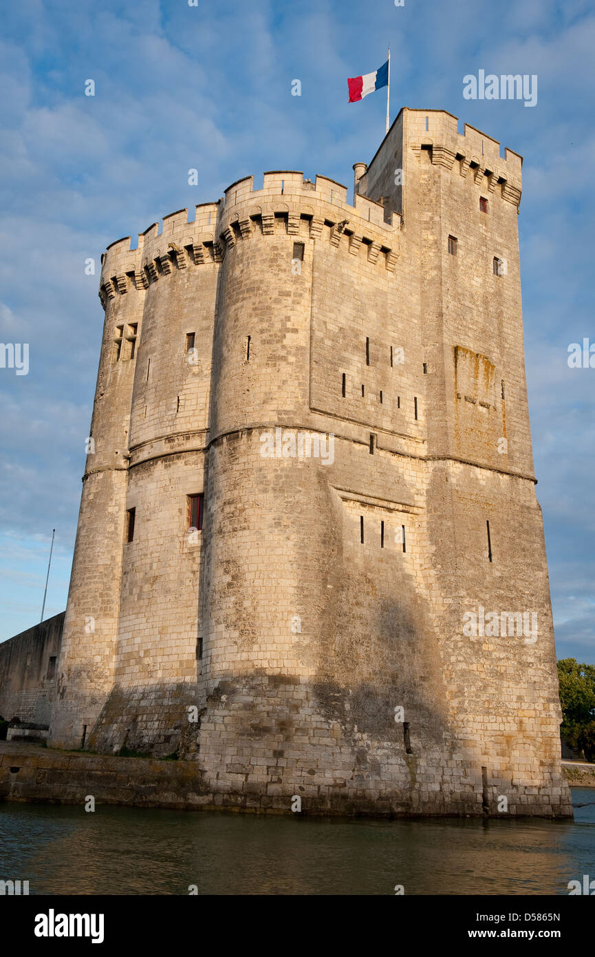 Turm von St. Nicolas, La Rochelle, Frankreich Stockfoto