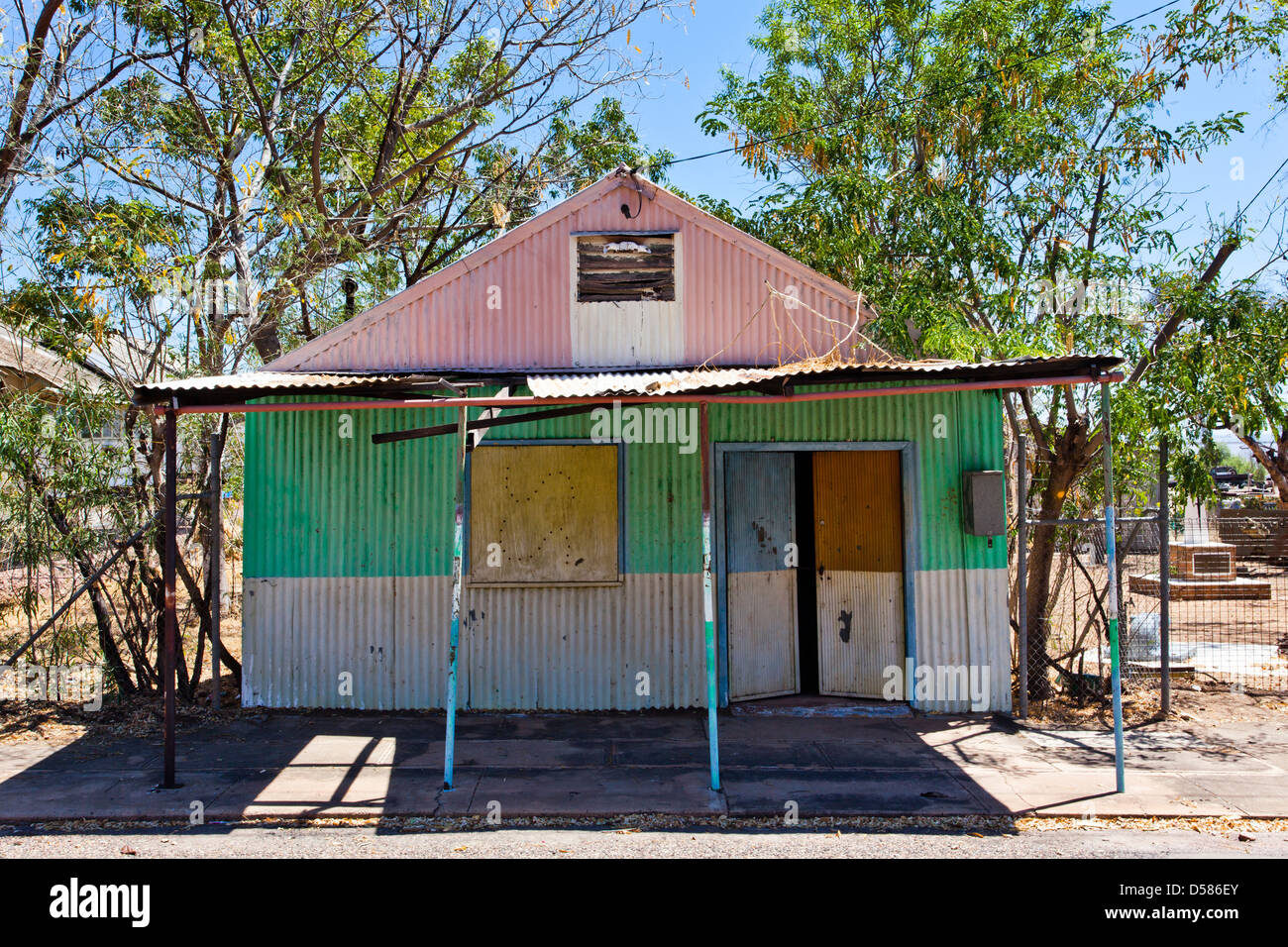 Australien, Western Australia, Wyndham, Geisterstadt Atmosphäre am Wyndham Hafen Stockfoto