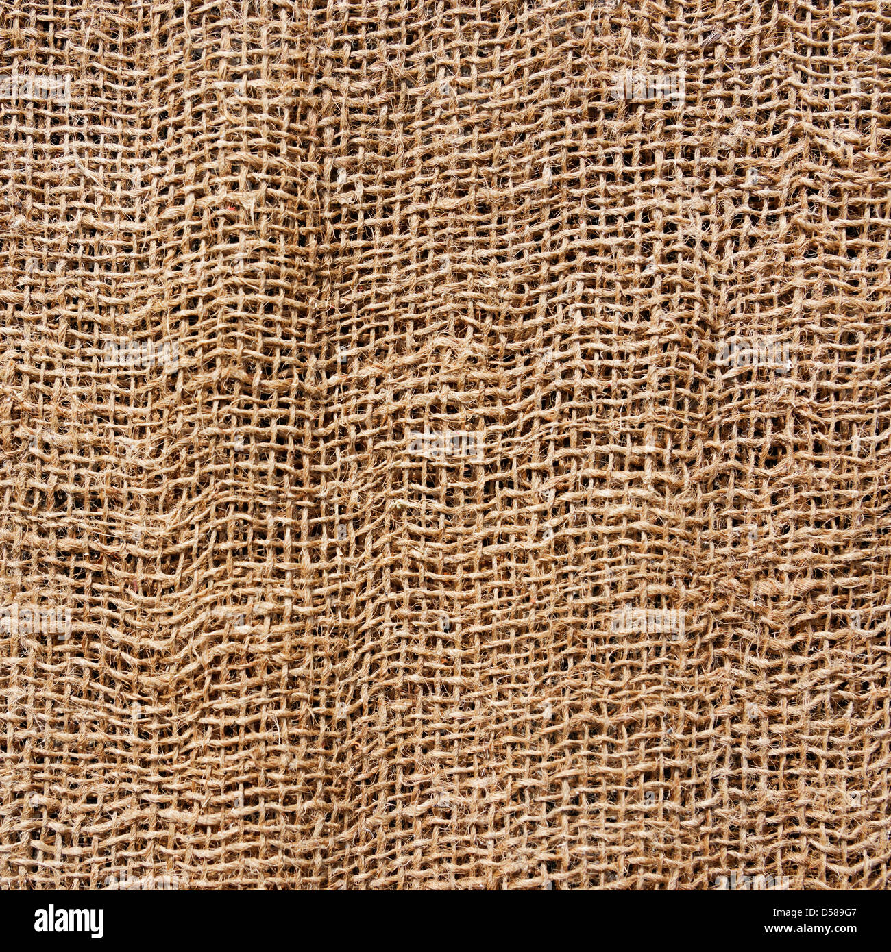 Hessischen Textur, quadratischen Foto Stockfoto
