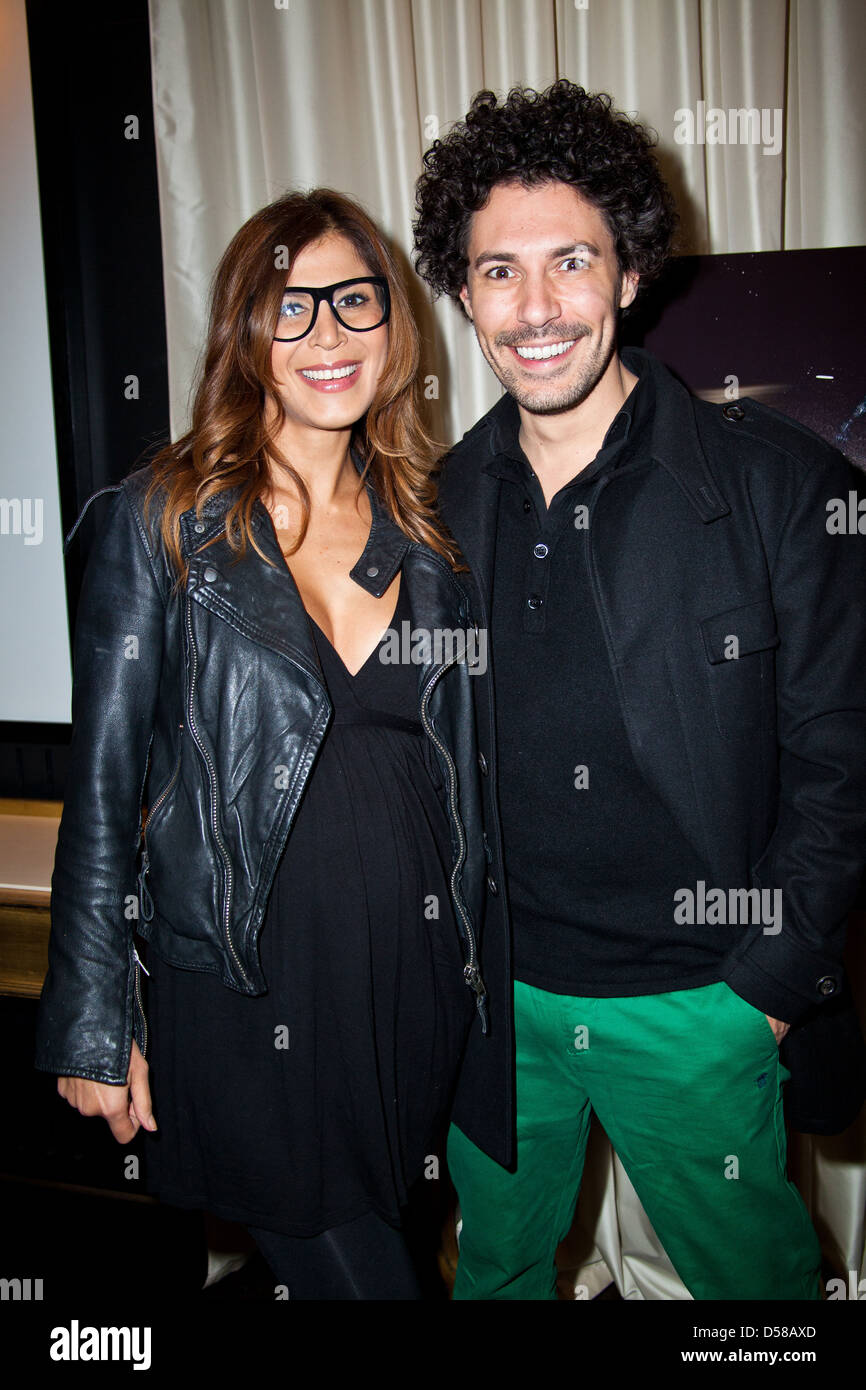 Besitzer von Adam und Eve Beautylounge FIliz Christoph-Atas und Boris  Entrup bei "Schoenes Hamburg" Event im George Hotel Stockfotografie - Alamy