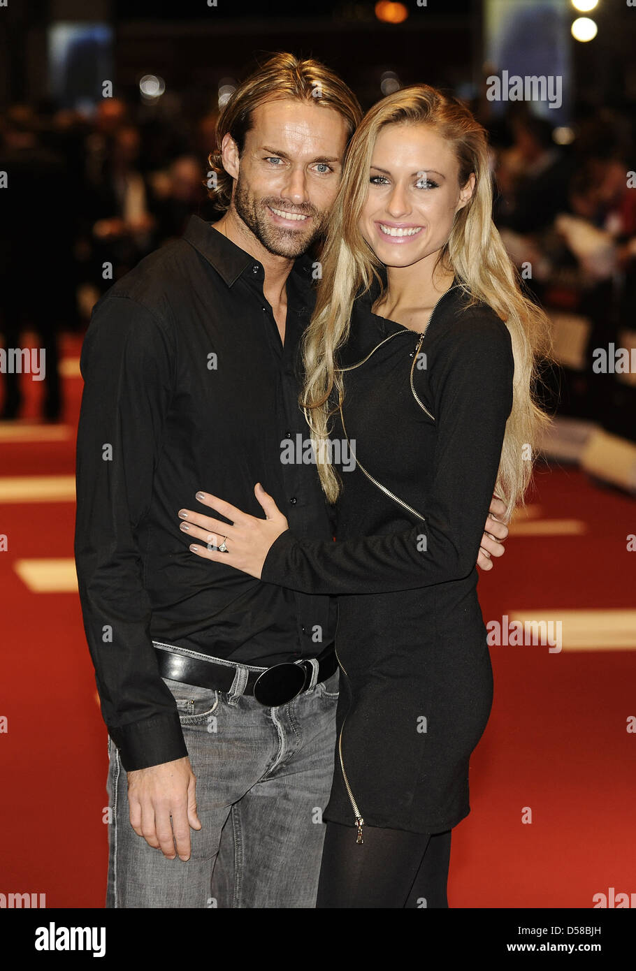 Sven Hannawald und Alena Gerber bei Premiere von Mission Impossible Ghost Protocol München