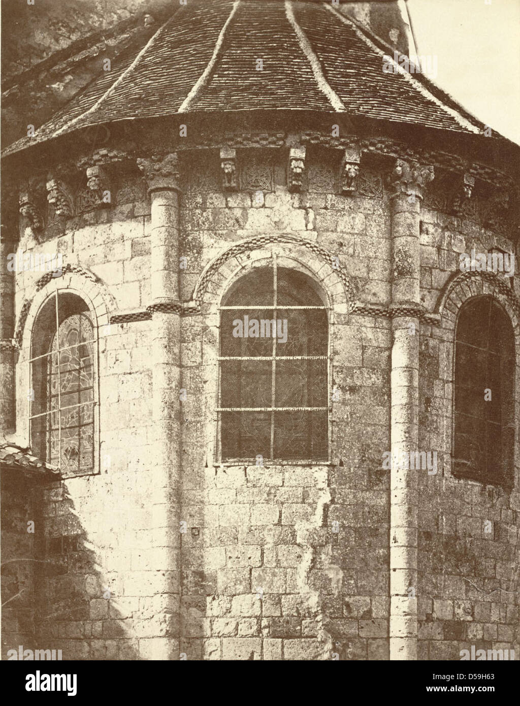Kathedrale von Saint-Caprais, Agen Stockfoto