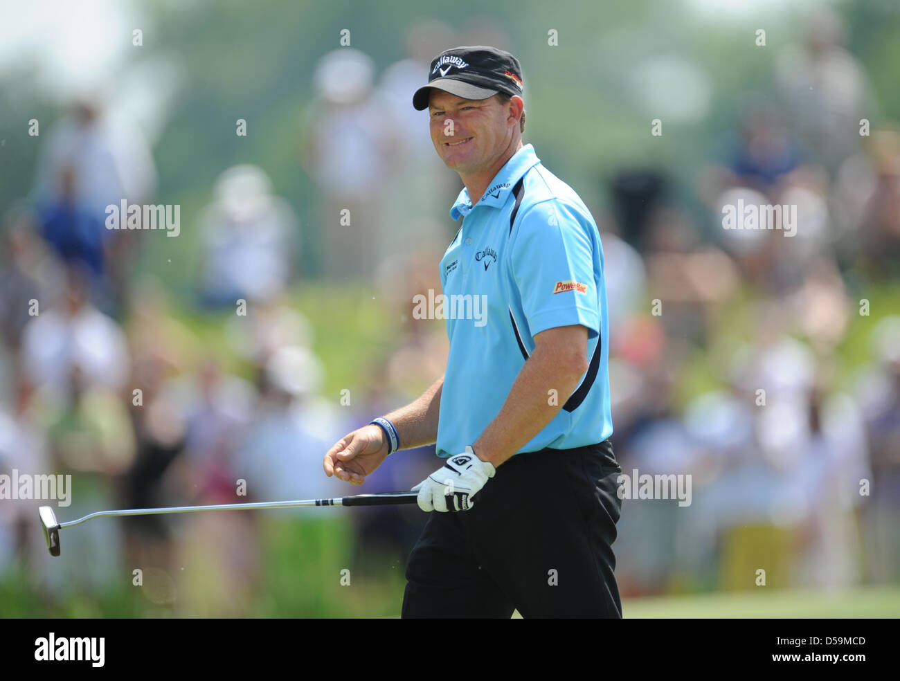 Deutschlands Alex Cejka bei den BMW International Open in Eichenried, Deutschland, 27. Juni 2010. Foto: Andreas Gebert Stockfoto