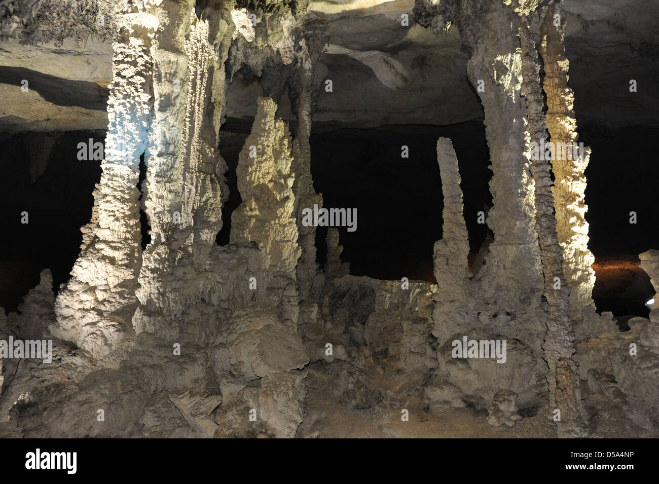 Tham Kong Lo Höhle auf Laos Stockfoto